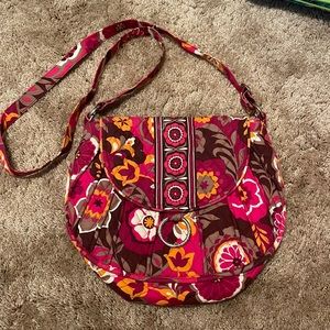 Vera Bradley Large Saddle Crossbody